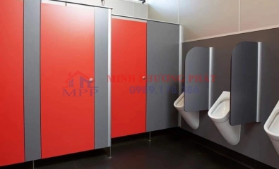 chuyên thi công vách  ngăn vệ sinh compact  giá rẻ tại Bà Rịa Vũng Tàu - khu công nghiệp Châu Đức 